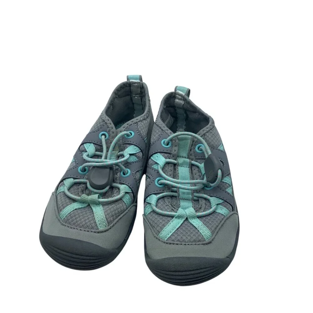 Merrell Kids Hydro Cove Water Shoes Sz 11 Gray Aqua Comfortable Outdoor Footwear